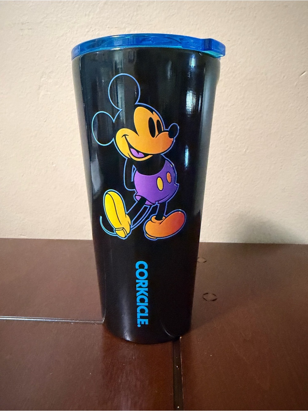 2025 Disneyland 70th Anniversary Logo Corkcicle Tumbler Mickey Mouse 16 Oz NEW